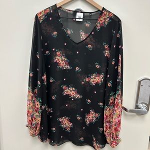 Cabi Blooming blouse!